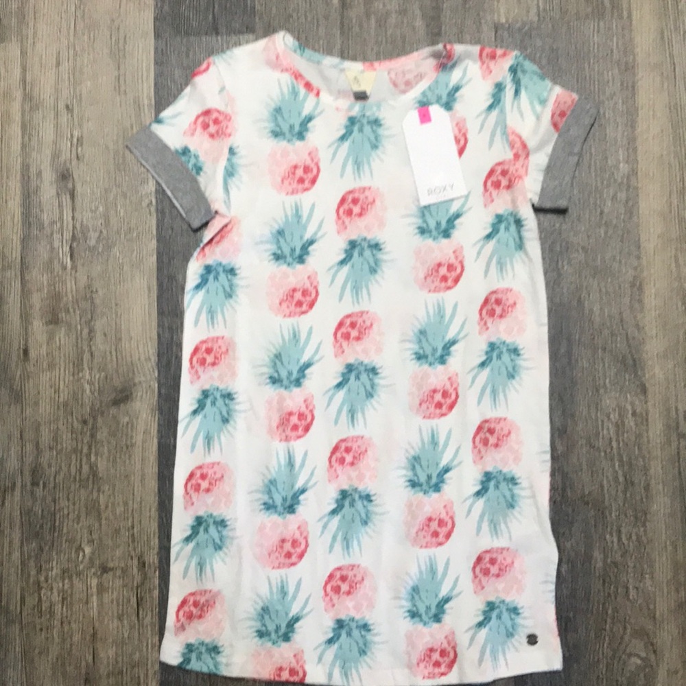 ROXY Jungle T-Shirt Dress  Size 8/S NWT